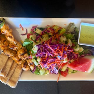 Chicken Shish Salad