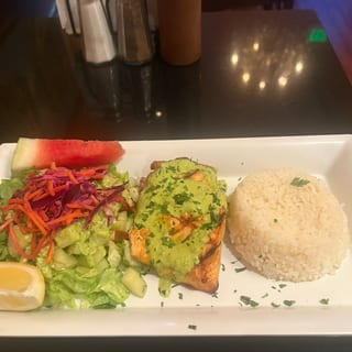 Salmon ShishKebabPlate
