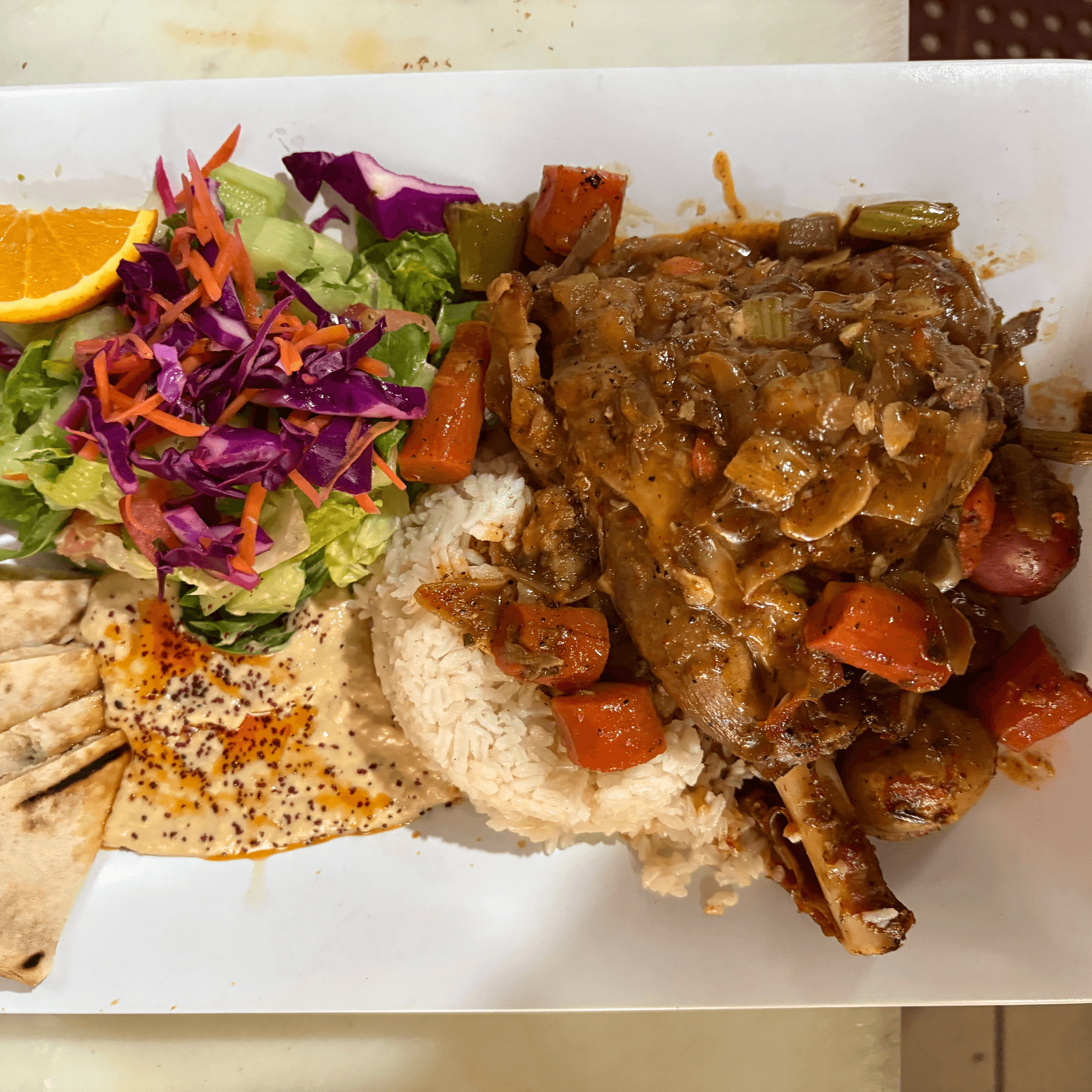 Lamb Shank.