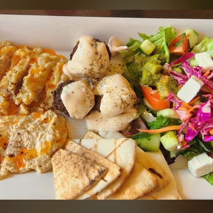 Falafel Plate.