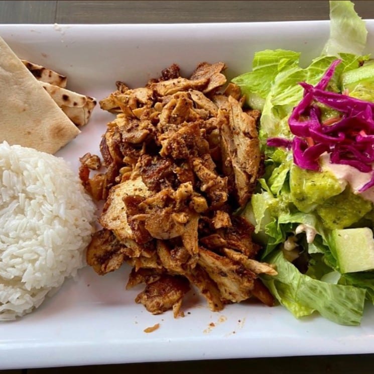 Chicken Gyros Plate.