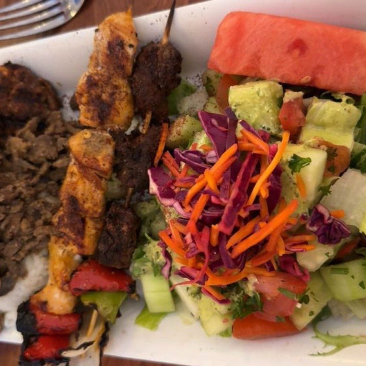 Combo Mixed Grill Plate.