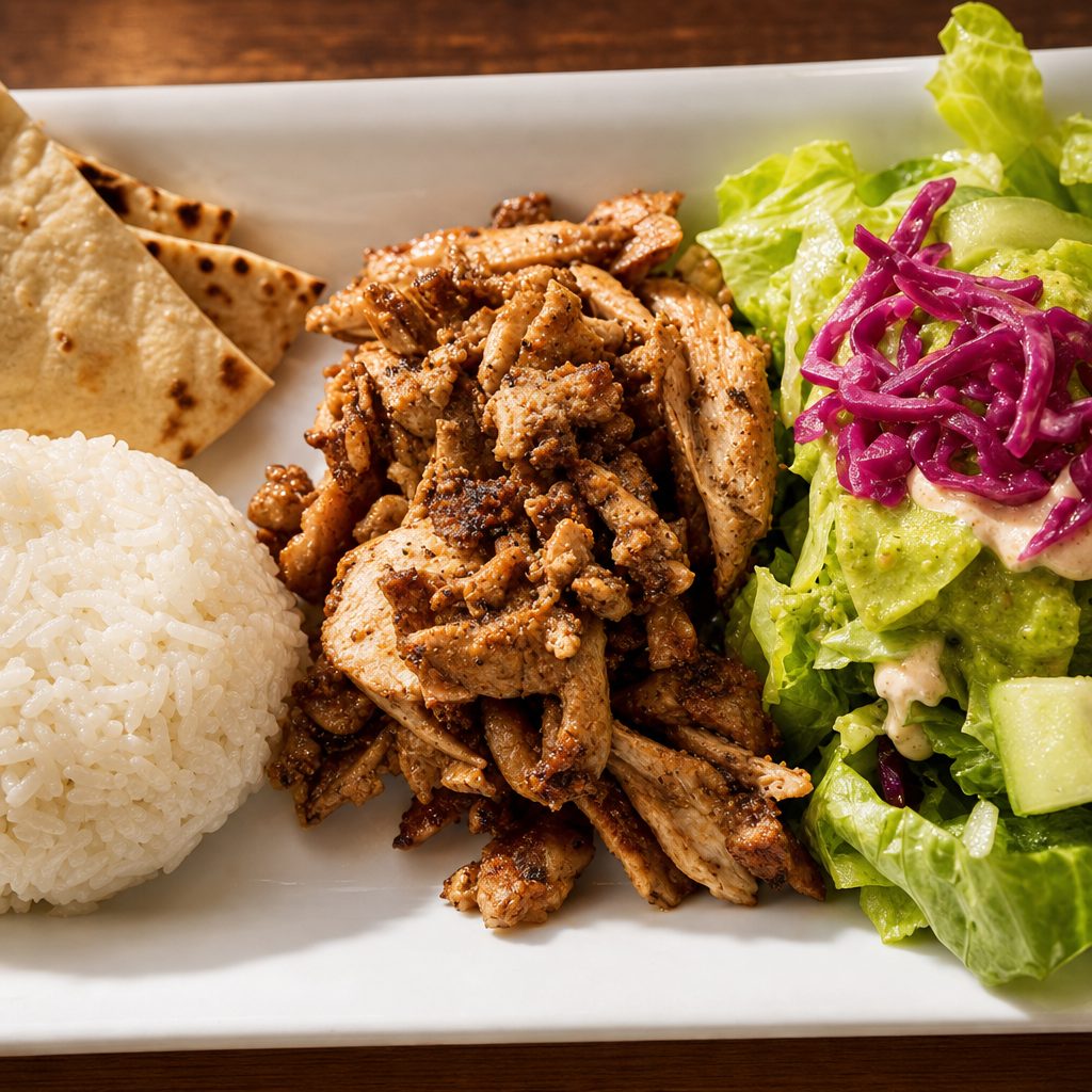 Chicken Gyros Plate.