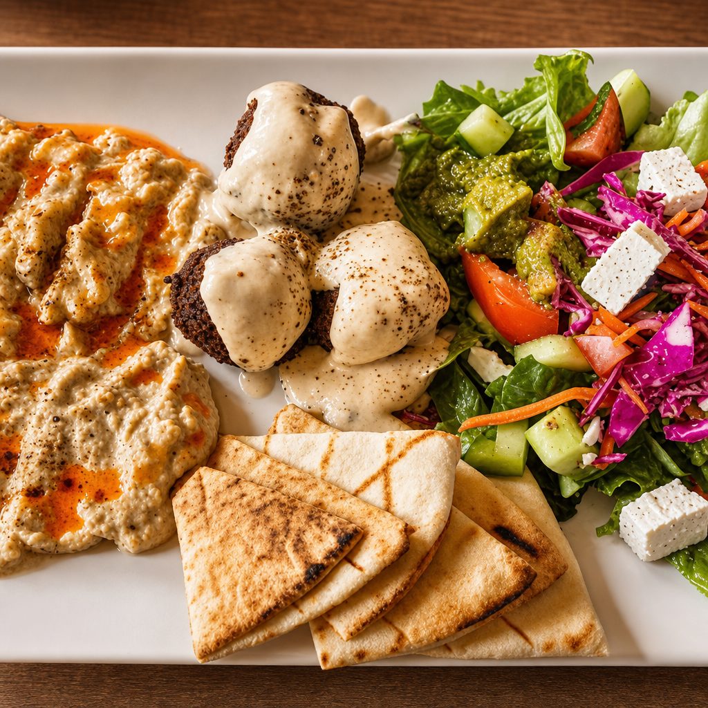 Falafel Plate.