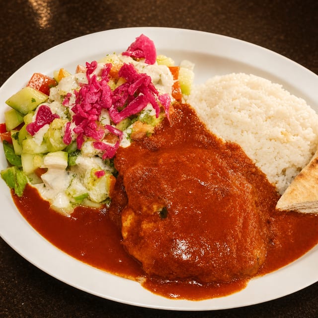 Moussaka Catering Platter.
