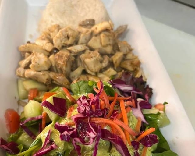 Chicken Gyro Plate Catering Platter.